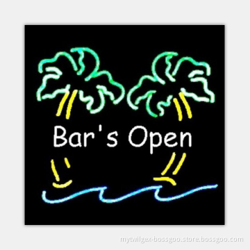 wholesale china factory price custom bar open neon light sign